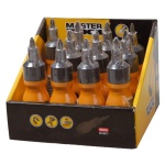 Викрутка MASTERTOOL з тріскачкою + 6 насадок мала 40-0517 - Зображення 2