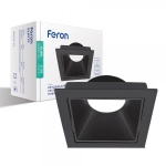 Світильник точковий Feron DL8310 MR16/G5.3/графіт, квадрат поворотний (6765)