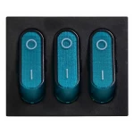 KCD2-3101N C3-BL/B 220V Перемикач 3 кл. синій з підсвічуванням - Зображення 2