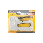 Степлер ресорний MASTERTOOL 3в1 скоба 4-14 мм 11.3х0.7 мм гвоздь 14 мм скоба 4-14 мм 10.6х0.7 мм корпус метал 41-0909 - Зображення 4