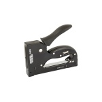 Степлер ресорний MASTERTOOL для скоби 4-14 мм 11.3х0.7 мм плавне регулювання сили удару корпус метал 41-0914