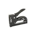 Степлер ресорний MASTERTOOL для скоби 4-14 мм 11.3х0.7 мм плавне регулювання сили удару корпус метал 41-0914