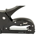 Степлер ресорний MASTERTOOL для скоби 4-14 мм 11.3х0.7 мм плавне регулювання сили удару корпус метал 41-0914 - Зображення 3