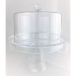 Підставка для торта із кришкою акрил 35.5×30.5 см - Зображення 2