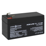 Акумулятор AGM LPM 12V - 1.3 Ah - Зображення 2