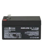 Акумулятор AGM LPM 12V - 1.3 Ah - Зображення 4
