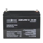 Акумулятор AGM LPM 12V - 26 Ah - Зображення 3