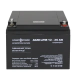 Акумулятор AGM LPM 12V - 26 Ah - Зображення 4