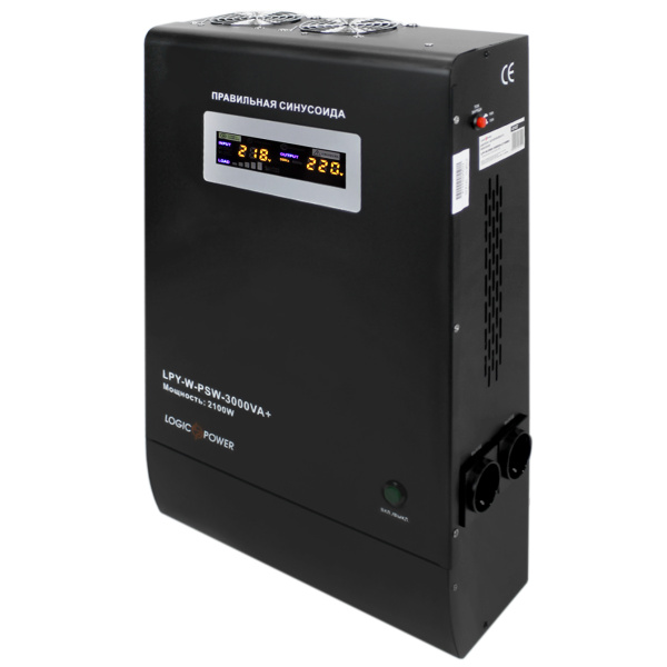 ДБЖ з правильною синусоїдою 48V LPY-W-PSW-3000VA+(2100Вт)
