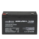Акумулятор AGM LPM 6V - 14 Ah - Зображення 4