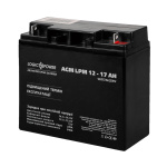Аккумулятор кислотный AGM LogicPower LPM 12 - 17 AH - Зображення 5