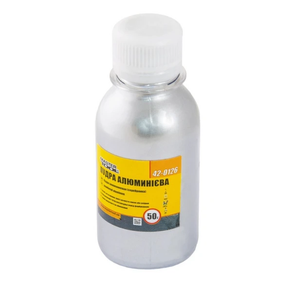Пудра алюмінієва MASTERTOOL (сріблянка) 50 г 42-0126