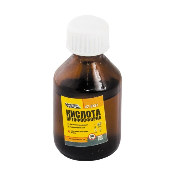 Кислота ортофосфорна MASTERTOOL 30 г скло 42-0131