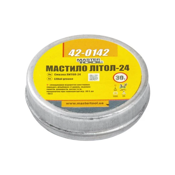 Мастило MASTERTOOL Літол-24 30 г жерсть 42-0142
