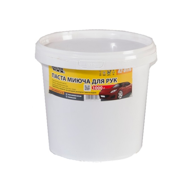 Паста миюча MASTERTOOL для рук 1.0 кг 42-0176