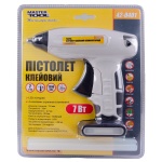 Пістолет клейовий MASTERTOOL акумуляторний Ø7.2 мм DC3.7V 1300mAh "Крапля-Стоп" 42-0401 - Зображення 3