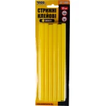 Стрижні клейові MASTERTOOL 11.2х200 мм 12 шт жовті 42-1160 - Зображення 2