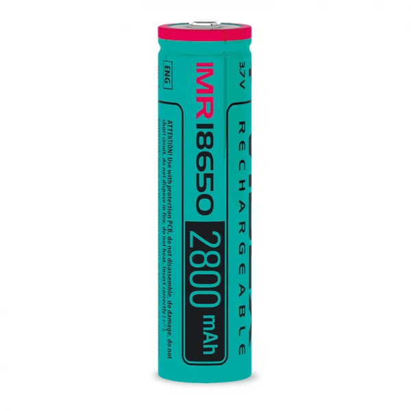 Акумулятор Videx 18650 (високострумовий) 20A 2800mAh bulk/1pc 50/600 (IMR18650/2800/1BLK)