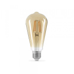 LED лампа TITANUM Filament ST64 6W E27 2200K бронза - Зображення 2