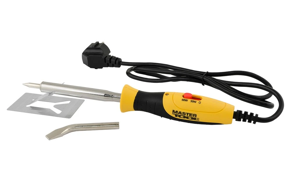 44-0015.jpg Паяльник електричний MASTERTOOL 30-60 Вт 44-0015 - Зображення 1