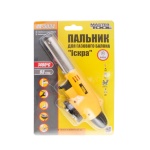 Горілка для газового балону MASTERTOOL "Іскра" з п'єзопідпалом Ø20 мм 1300°С 44-5034 - Зображення 2