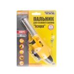 Горілка для газового балону MASTERTOOL "Іскра" з п'єзопідпалом Ø20 мм 1300°С 44-5034 - Зображення 2
