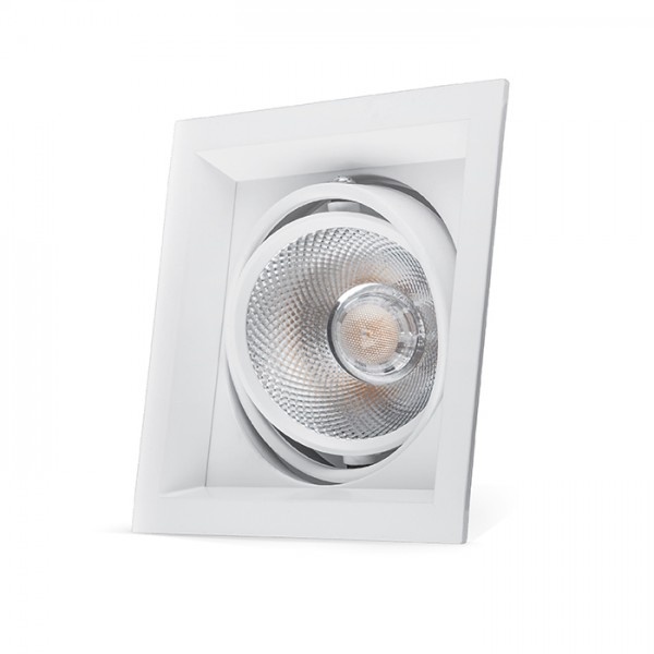 Світлодіодний світильник Feron AL201 COB 20W 1600LM 4000K IP20 білий (6013)