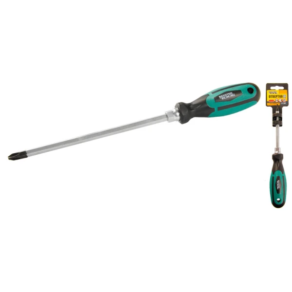 Викрутка хрестова MASTERTOOL РН3х200 мм посилена 45-8320