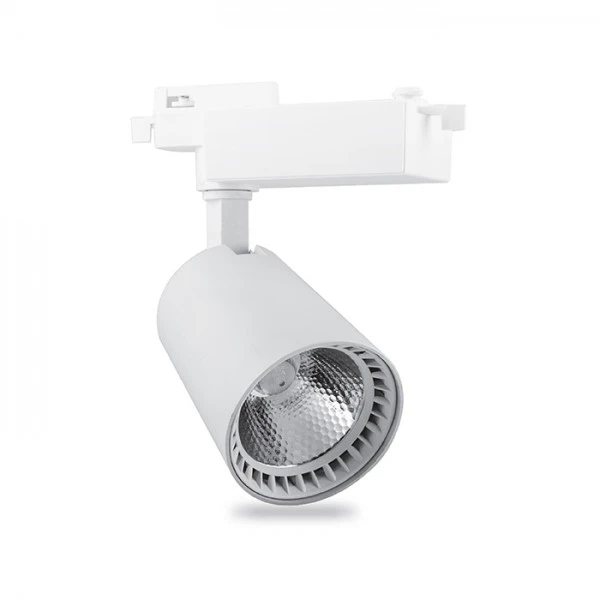 Трековий світильник Feron AL100 COB 8W 640LM IP40 4000K білий 70*93*120мм (5806)