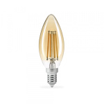 LED лампа TITANUM Filament C37 4W E14 2200K бронза - Зображення 2