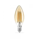 LED лампа TITANUM Filament C37 4W E14 2200K бронза - Зображення 2