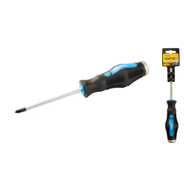 Викрутка хрестова MASTERTOOL РН2х100 мм ударна 49-5210