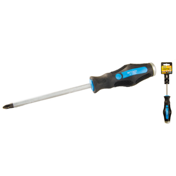 Викрутка хрестова MASTERTOOL РН3х150 мм ударна 49-5315