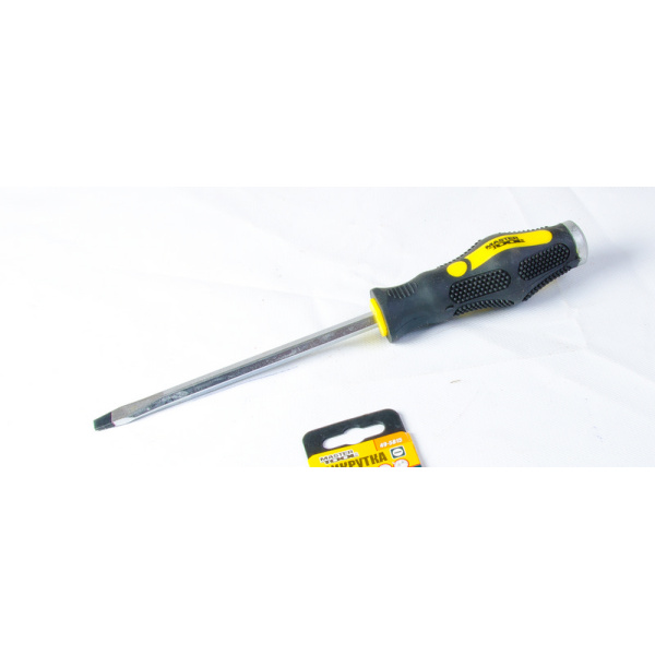 Викрутка плоска MASTERTOOL SL8х150 мм ударна 49-5815