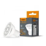 LED лампа VIDEX MR16eL 5W GU10 4100K 220V 20шт/ящ (VL-MR16eL-05104)