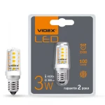 LED лампа VIDEX ST25e 3W E14 4100K 220V 20шт/ящ (VL-ST25e-03144)