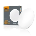 LED світильник настінно-потоловий круглий VIDEX 48W 4100K Матовий