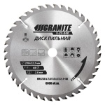 Диск пильний GRANITE для дерева з твердосплавними напайками 230х22.2х40Т 8000 об/хв 5-23-040