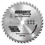 Диск пильний GRANITE для дерева з твердосплавними напайками 230х22.2х40Т 8000 об/хв 5-23-040