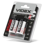 Акумулятори Videx HR14/C 3500mAh double blister/2pcs 12/96 (HR14/3500/2DB)