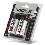 Акумулятори Videx HR20/D 7500mAh double blister/2pcs 12/96 (HR20/7500/2DB)