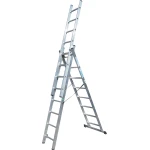 Сходи ELKOP VHR Trend 3x8 алюмінієва, 3 секції, 8 ступенів