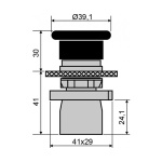 LAY5-ES542 Кнопка безпеки. Повернення поворотом. d40mm - Зображення 7