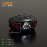 Налобний світлодіодний фонарик VIDEX VLF-H015 330Lm 5000K - Зображення 8