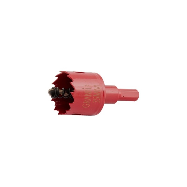 Свердло корончате GRANITE біметалічне HSS M42 35 мм 6-09-035