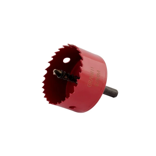 Свердло корончате GRANITE біметалічне HSS M42 67 мм 6-09-067
