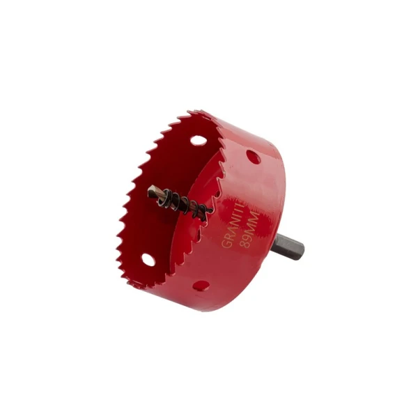 Свердло корончате GRANITE біметалічне HSS M42 89 мм 6-09-089