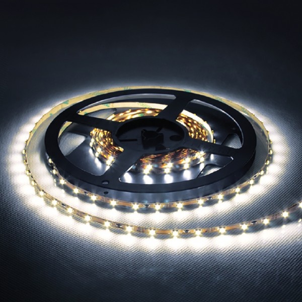Світлодіодна стрічка Feron LS603/ SANAN LED-RL 60SMD/m 4.8W/m 12V 5m*8*0.22mm білий (4940)