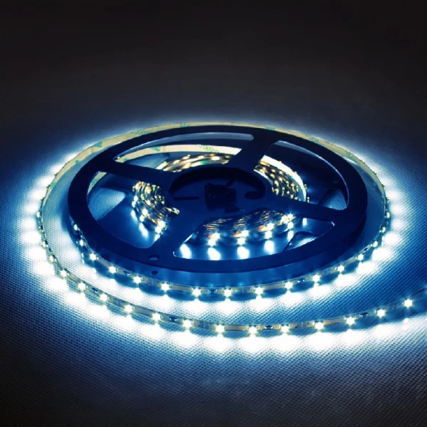 Світлодіодна стрічка Feron LS603/ SANAN LED-RL 60SMD/m 4.8W/m 12V 5m*8*0.22mm синій (4943)