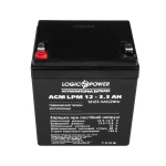 Аккумулятор кислотный AGM LogicPower LPM 12 - 3,3 AH - Зображення 6